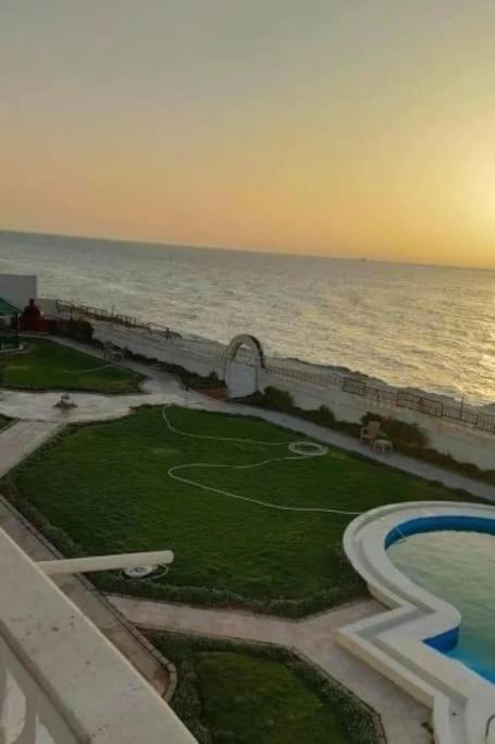 Panorama Apartment With A Charming Sea View Near Alexandria And Burg Elarab Intl Airport With Free Wifi شقة باطلالة ساحرة على البحر اول الساحل الشمالي Eksteriør bilde