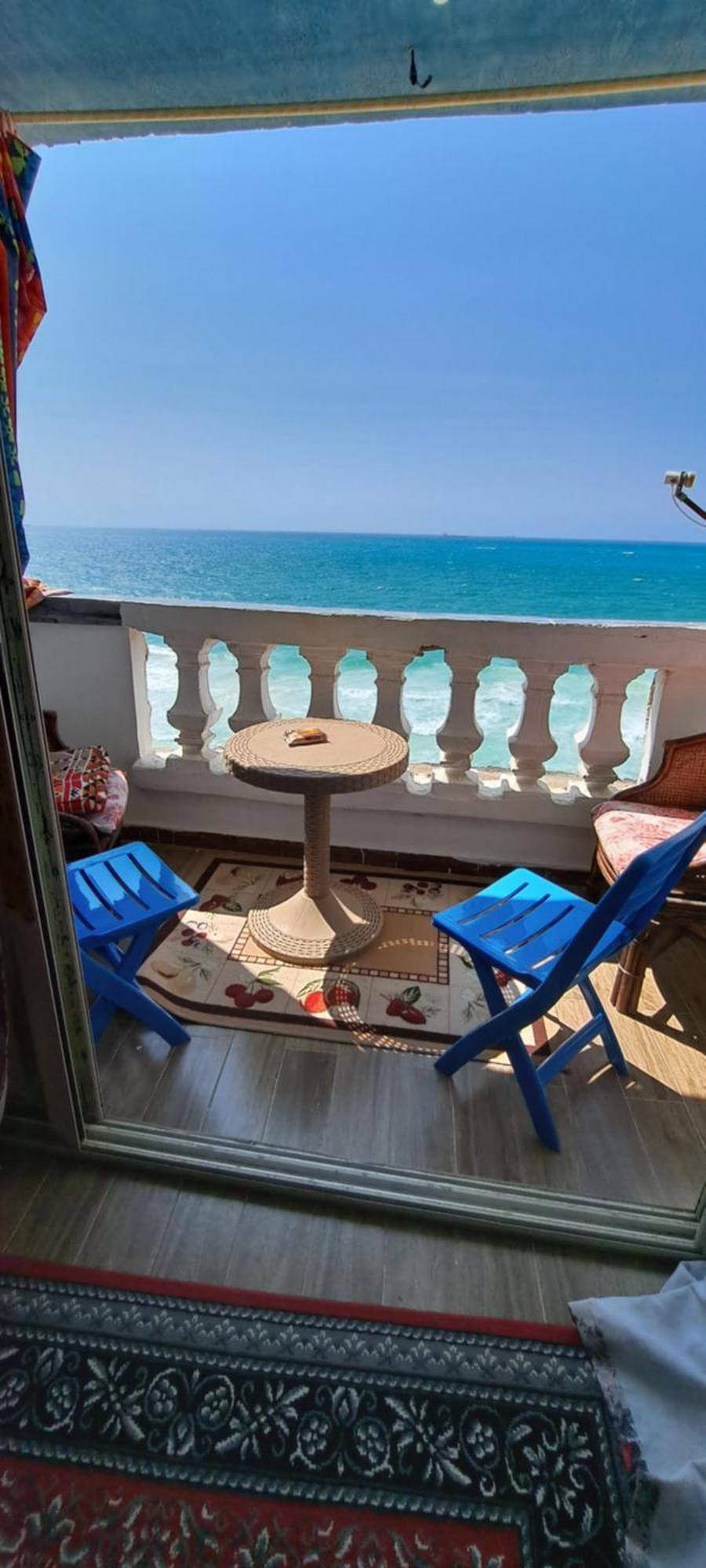 Panorama Apartment With A Charming Sea View Near Alexandria And Burg Elarab Intl Airport With Free Wifi شقة باطلالة ساحرة على البحر اول الساحل الشمالي Eksteriør bilde
