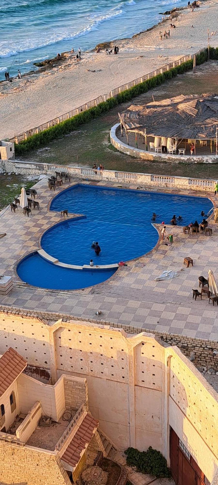 Panorama Apartment With A Charming Sea View Near Alexandria And Burg Elarab Intl Airport With Free Wifi شقة باطلالة ساحرة على البحر اول الساحل الشمالي Eksteriør bilde